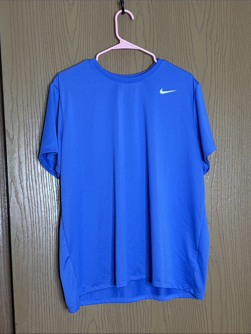 Nike Women’s Short-Sleeve Athletic Tee in Bright Blue